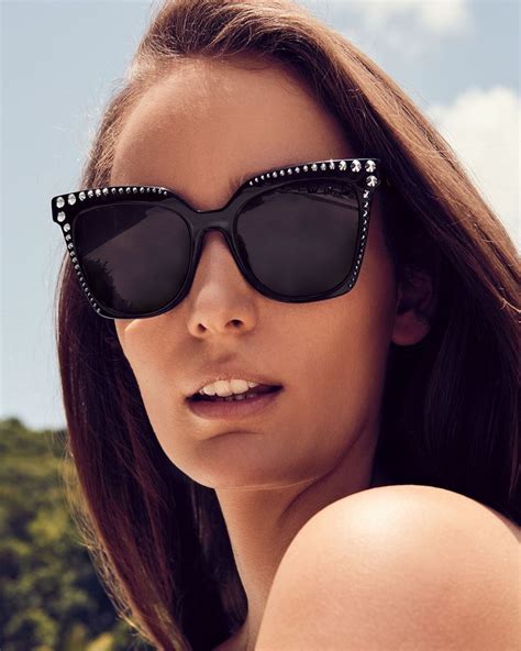 square cat eye sunglasses designer